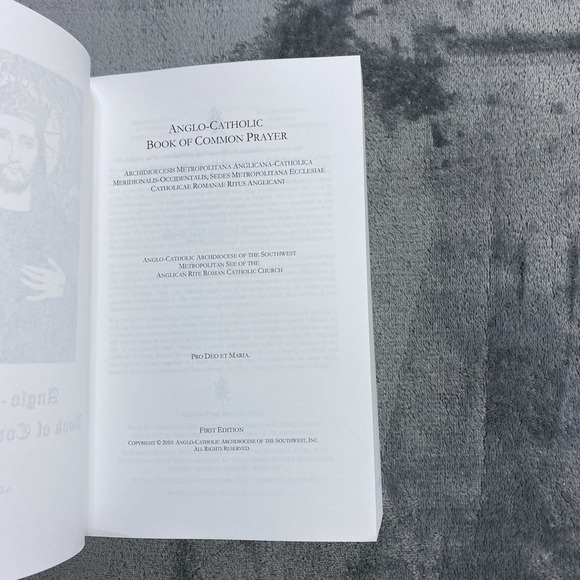 Anglo Catholic Book Of Common Prayer '10 ISBN: 9781452853161 Excellent Condition - Picture 9 of 10